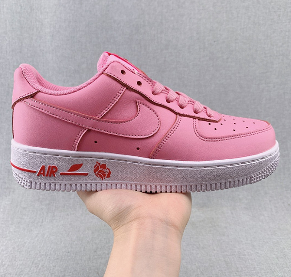 Women's Air Force 1 Rose Pink Shoes 007